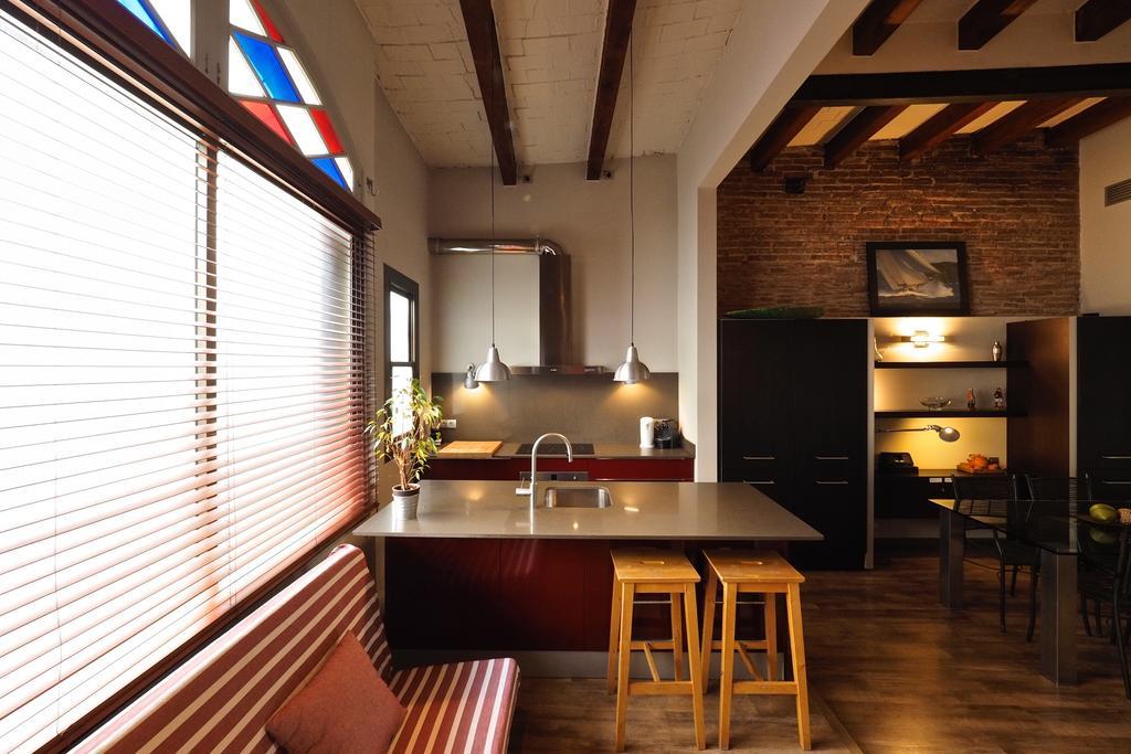 Gracia Terrace Design Apartment Barcelona Luaran gambar
